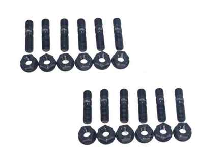 Titanium stud and nut kit, exhaust maifold to head. Porsche 718 Boxster / 718 Cayman - 99907358901 - 9M7182025SPYTISTUDHEAD