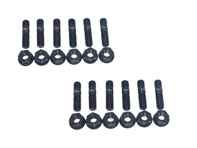 Titanium stud and nut kit, exhaust maifold to head. Porsche 718 Boxster / 718 Cayman - 99907358901 - 9M7182025SPYTISTUDHEAD