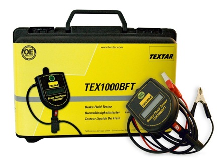 Tester-Kit für den Siedepunkt der Bremsflüssigkeit. Textar