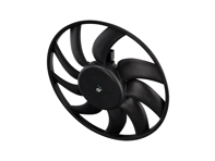 Water radiator electric fan, 200W. Porsche 95B Macan 2.0L - 9A795945517, 8K0959455M