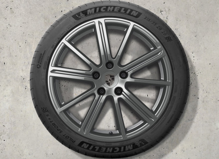 20" Panamera Turbo lichtmetalen velgen en zomerbanden Origineel Porsche - 976044660B