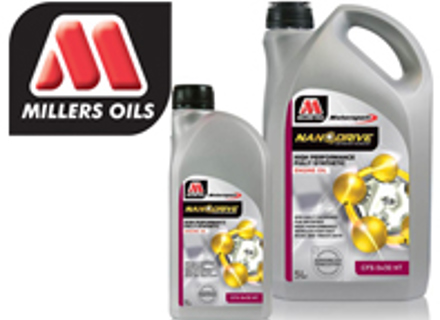 Millers Oils Motorolie CFS 0W30 Volledig synthetische NT NANODRIVE-technologie - 7677GKB, 7677XPB, 7677JKB, 0W30