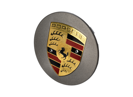 Enjoliveur de roue, platine satiné mat. Porsche 92A / 9YA Cayenne / 982 Boxster / Cayman / 991.2 / 992.1 2015>> - 7P5601151OB5, 7P5601151 Enjoliveur de roue, platine satiné mat. Porsche 92A / 9YA Cayenne / 982 Boxster / Cayman / 991.2 / 992.1 2015>> - 7P5601151OB5, 7P5601151