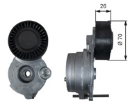 Belt tensioner roller. Porsche 958 Cayenne / 970 Panamera / 95B.1 Macan Diesel - 95810236151, 95810236150, 958903133 - T39333 Belt tensioner roller. Porsche 958 Cayenne / 970 Panamera / 95B.1 Macan Diesel - 95810236151, 95810236150, 958903133 - T39333