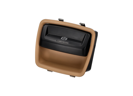 Commande électronique de frein de stationnement, beige Luxor. Porsche 970 Panamera 2009-2016 - 970613251036W0, 970613251026W0 - 78700