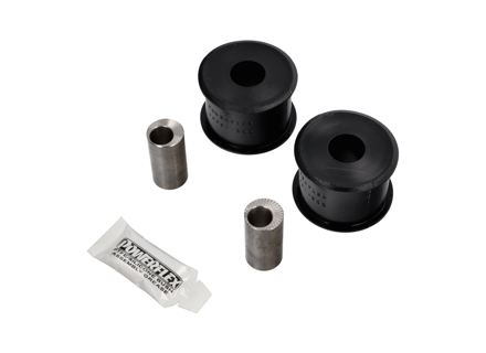 Roulette de bras de commande de voie avant décalée douille extérieure. Porsche 996 / 986 Boxster Powerflex noire Série - PFF57-502G, 99634105307, 99634105319, 99634105316, 99634105317, 99634105306, 99734104194, 99734104196, 99734104296, 99734104294