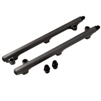 Billet aluminium fuel rail set, Anodised Black. Porsche 911 3.2 Carrera - 93011030704, 93011030804 - AMS9050032, AMS9050072, AMS9050033, AMS9050073 Billet aluminium fuel rail set, Anodised Black. Porsche 911 3.2 Carrera - 93011030704, 93011030804 - AMS9050032, AMS9050072, AMS9050033, AMS9050073