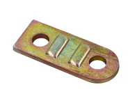 Front axle stabiliser lever guide plate. Porsche 911 65-73 / 914 - 90134371301, 90134376300 - URO-012120, 911820/062, 1640550700