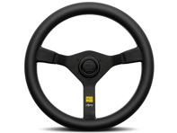 MOMO Legacy Steering Wheel - 350mm, Black Leather - VLEGACY35BLKR