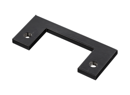 Schroefdraad-positioneringsplaat voorste motorkapvergrendeling. Porsche 356A 1955-59 - 356 51284, 35651284 - PRS36 Schroefdraad-positioneringsplaat voorste motorkapvergrendeling. Porsche 356A 1955-59 - 356 51284, 35651284 - PRS36