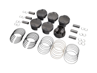 Engine piston set for cast iron cylinder 99mm bore repair liners Porsche 997 3.8L - 197837098