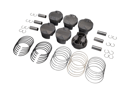 Engine piston set for cast iron cylinder 99mm bore repair liners Porsche 997 3.8L - 197837098 Engine piston set for cast iron cylinder 99mm bore repair liners Porsche 997 3.8L - 197837098