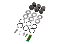 Kit de pistones y juntas para pinzas de freno delanteras de alto rendimiento (34 mm, 36 mm y 38 mm). Porsche 955 Cayenne 3.2 l / 957 Cayenne 3.6 l - 95535191501, 95535191502 - 673402