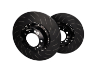 EBC Racing Two-piece floating Front SLOTTED Brake Discs for Porsche - 38007063, 38007064, 99135140581, 99135140681, 99135140682 - SG2F016