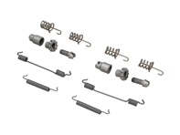 Kit molle ganasce freno a mano. Porsche 971 Panamera / 976 Panamera / 9J1 Taycan - 971609715, 298609717, 298609723, 298609583