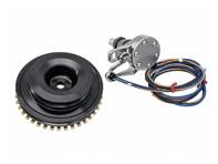 Kit de sensor de referencia/sincronización de encendido, polea de 127/90 mm con aire acondicionado. Porsche 911 1974-83 - 93060250052, 91110201550, 91110202201, 93010202301, 93010202303 - AMS9050053, AMS9050099