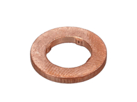 Metalen afdichtingsring voor brandstofinjectormondstuk. Porsche 957 / 958 Cayenne Diesel 3.0L V6 2009-2011 - 95511051900 - A1640103, 173.190