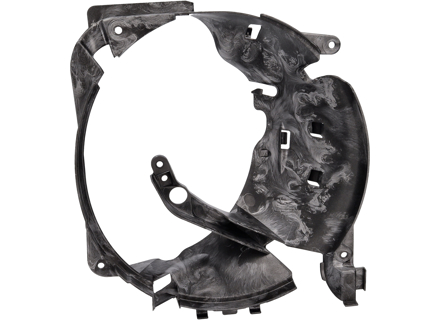 Capot de radiateur d'eau. Porsche 991.2 / 982 Boxster / 982C Cayman - 9P1121333, 9P1121334 Capot de radiateur d'eau. Porsche 991.2 / 982 Boxster / 982C Cayman - 9P1121333, 9P1121334