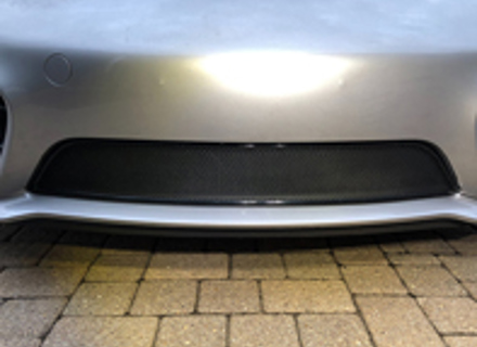 Griglia centrale del paraurti anteriore in rete metallica per Porsche 981 Cayman Griglia centrale del paraurti anteriore in rete metallica per Porsche 981 Cayman