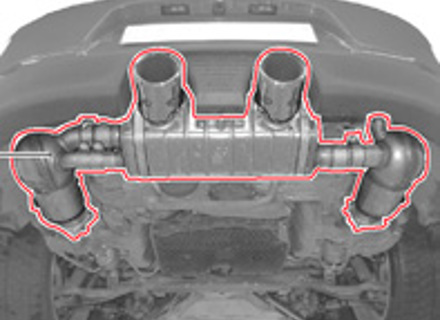 Sistema de escape deportivo. Porsche 911 (991.2) 2017>> - 99104420030 Sistema de escape deportivo. Porsche 911 (991.2) 2017>> - 99104420030