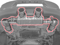 Sports exhaust system. Porsche 911 (991.2) 2017>> - 99104420030 Sports exhaust system. Porsche 911 (991.2) 2017>> - 99104420030