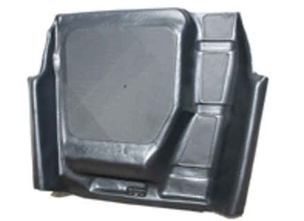 Kunststof kofferbakmat voor in de kofferbak. Porsche 356B T6 / 356C - 64455110306, NLA.551.103.06