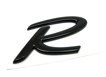 R - Insignia para Porsche 987C Cayman R - 98755925900 R - Insignia para Porsche 987C Cayman R - 98755925900