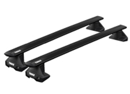 Système de barres de toit Thule Evo 135 Noir pour Porsche Macan 2014>> - 711420, 710500, 145248 Système de barres de toit Thule Evo 135 Noir pour Porsche Macan 2014>> - 711420, 710500, 145248