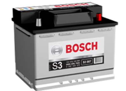 Batterie de voiture 12 volts 70 ampères Bosch S3 - 99961107020, 99961107021, 9A7915105 - S3007 Batterie de voiture 12 volts 70 ampères Bosch S3 - 99961107020, 99961107021, 9A7915105 - S3007