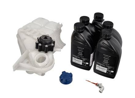 Kit vase d'expansion de liquide de refroidissement moteur avec capteur. Porsche 996 1997 - 2000 - 99610614753, 99610614754, 99610614755, 99610614756
