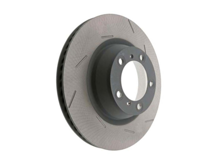 Remschijf, ACHTER, Gesleufd Monoblock, 330x28 mm. Porsche 970 Panamera / 971 Panamera (OE-onderdeelnr. 298615601P / 298615602P) - 97035240300, 97035240400, 298615601A, 298615602A, 971615601P, 971615602P - PRL39723, PRR39724