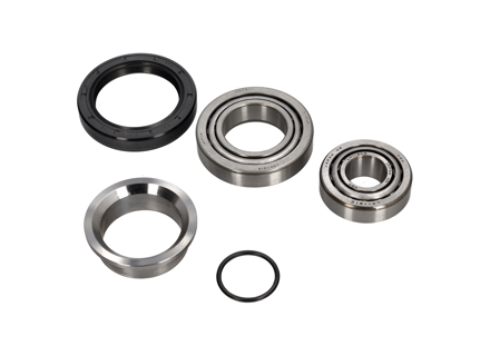 Wheel bearing and spacer kit for one front hub. Porsche 911 / 912E / 914-6 - 99970108450, 90134162300, 477405641, 9990599800, 99905906500 Wheel bearing and spacer kit for one front hub. Porsche 911 / 912E / 914-6 - 99970108450, 90134162300, 477405641, 9990599800, 99905906500