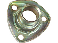 Stabiliser / torsion bar mounting plate. Porsche 911 1965-73 / 930 75-77 / 914 - 90134375401, 1640550100 Stabiliser / torsion bar mounting plate. Porsche 911 1965-73 / 930 75-77 / 914 - 90134375401, 1640550100