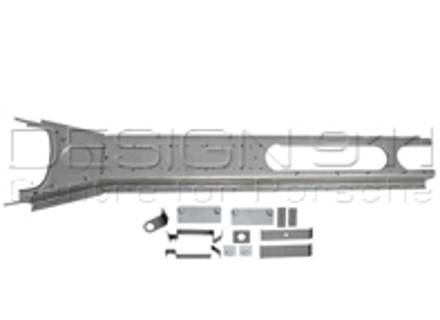 Schalttunnel. Porsche 356 Pre A Autos bis '57 - 64449003, PP127A, P127A, PP127T1, P127T1