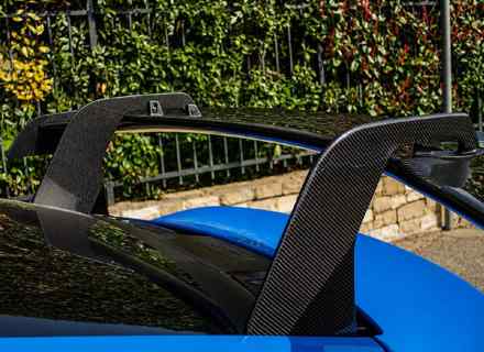 Extended Rear Wing Risers Carbon Fibre. Porsche 992.1 GT3 - 9GT827465B, 9GT827465C, 9GT827466B, 9GT827466C - SF/C/9GT827465466/GT3
