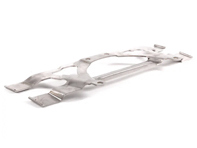 Exhaust muffler support bracket. Porsche 996 Turbo / 997 Turbo / 997 GT3 - 99611102471 Exhaust muffler support bracket. Porsche 996 Turbo / 997 Turbo / 997 GT3 - 99611102471