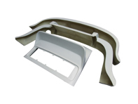 Kit de conversión RSR WideBody Look para Porsche 964 - 91150510030 - T13, TK4, TK7