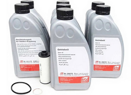 Kit d'entretien d'huile pour boîte de vitesses PDK. Porsche 95B Macan - PAC325330 - PAC325330/2, PAF013827, PAF005282, 8380GG, 8380JE