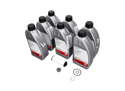 Kit d'entretien d'huile pour boîte de vitesses PDK. Porsche 95B Macan - PAC325330 - PAC325330/2, PAF013827, PAF005282, 8380GG, 8380JE