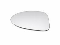 Door mirror glass, Convex, LEFT for RHD. Porsche 95B Macan 2014>> - 95B857521B, 95B857521J - ZJ-7129-L