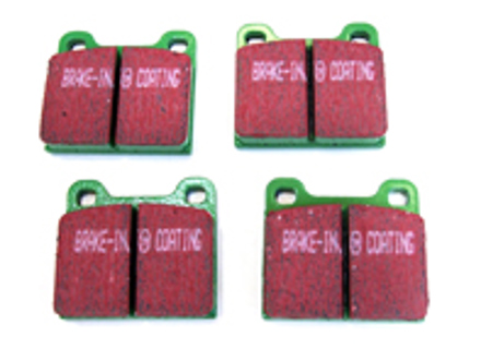 Plaquettes de frein arrière EBC GREEN. Porsche 986 Boxster 2,5 L/2,7 L - 98635293910, 98635293911, 98635193913, 98635193915 - DP21208