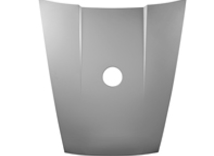 Alu-Motorhaube auf Stahlrahmen mit Tankeinfüllöffnung in der Mitte, RSR-Optik. Porsche 911 73-89 - 1680101500, 591110RSRALU, 91151101003GRV, 91151101004GRV, 91151101003, 91151101004 - 1680101500