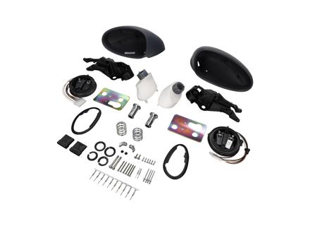 Teardrop mirrors kit. Porsche 964 / 993 - 96562490101, 96473190101, 96473190100
