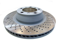 Brake disc rotor, Rear. Porsche 997 TURBO / 997 GT3 (OE Part No 99735240502 /99735240602) - 99735240502, 99735240602