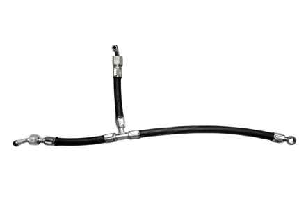 Fuel Line with 10mm Eyelet. Porsche 924 1976-77 - 477209241 - PKLA09