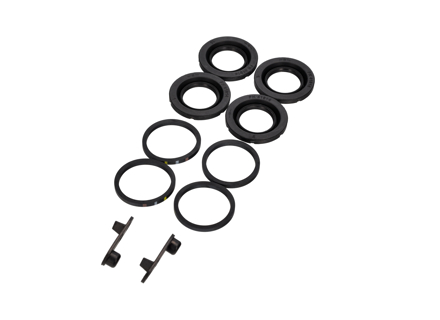 Stofkap en afdichtingsset voor de achterremklauwzuiger 44 mm. Porsche 981 / 718 GT4 / 718 Spyder / 991 GT3 / 997 GT3 / GT2 / turbo - 96535291700 - 234091