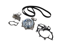 Kit pompe à eau, courroie et thermostat. Porsche Boxster 987 / 987C Cayman / 997 C2 / 997 C4 (non Turbo) - 99710601106, 99710601105, 99710601102