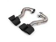 Fabspeed Deluxe Quad-Endrohre, Satin Schwarz. Porsche 955 Turbo / Turbo S (2002–2007) - 95511125210, 95511125211, 95511198200, 95511198210, 95511125220, 95511125221, 95511125110, 95511125111, 95511198100, 95511198110, 95511125120, 95511125121 - FS.POR.955T.QDTB
