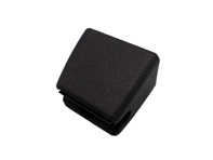 Sun Visor Support Clip, Satin Black. Porsche 928 / 911 / 964 / 993 - 9117313310070B, 91173133100