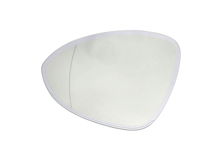 Door mirror glass (Aspherical), Dimmable, Left for LHD. Porsche 9YA Cayenne 2018>> / 95C Macan-e 2024>> - 9Y1857521Q - ZJ-7145-L